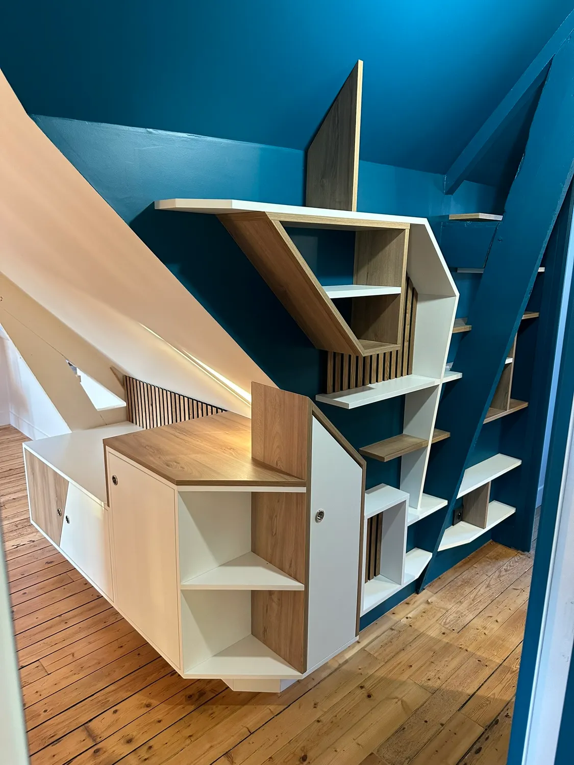 bibliotheque sur mesure binic